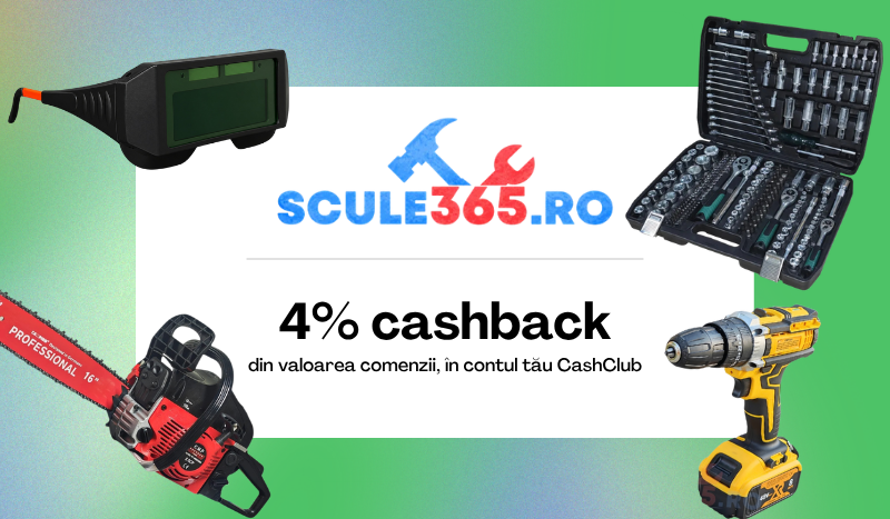 4% COMISION CASHBACK