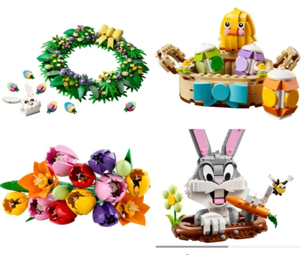 Descoperă 30 de idei de cadouri LEGO pentru Paște și primăvară, pentru copii și adulți. Află cum alegi setul potrivit și cum economisești cu cashback la LEGO și BrickDepot prin CashClub.