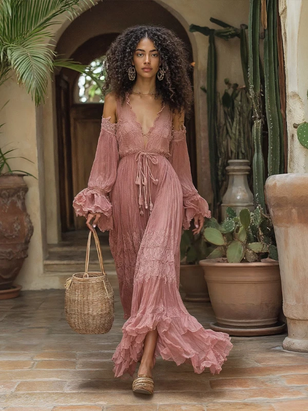 stil boho 2025  modă boho 2025  tendințe boho 2025  haine boho chic  rochii boho 2025  accesorii boho  boho chic 2025  outfit boho chic  stil boho femei  boho casual  boho elegant  haine boho